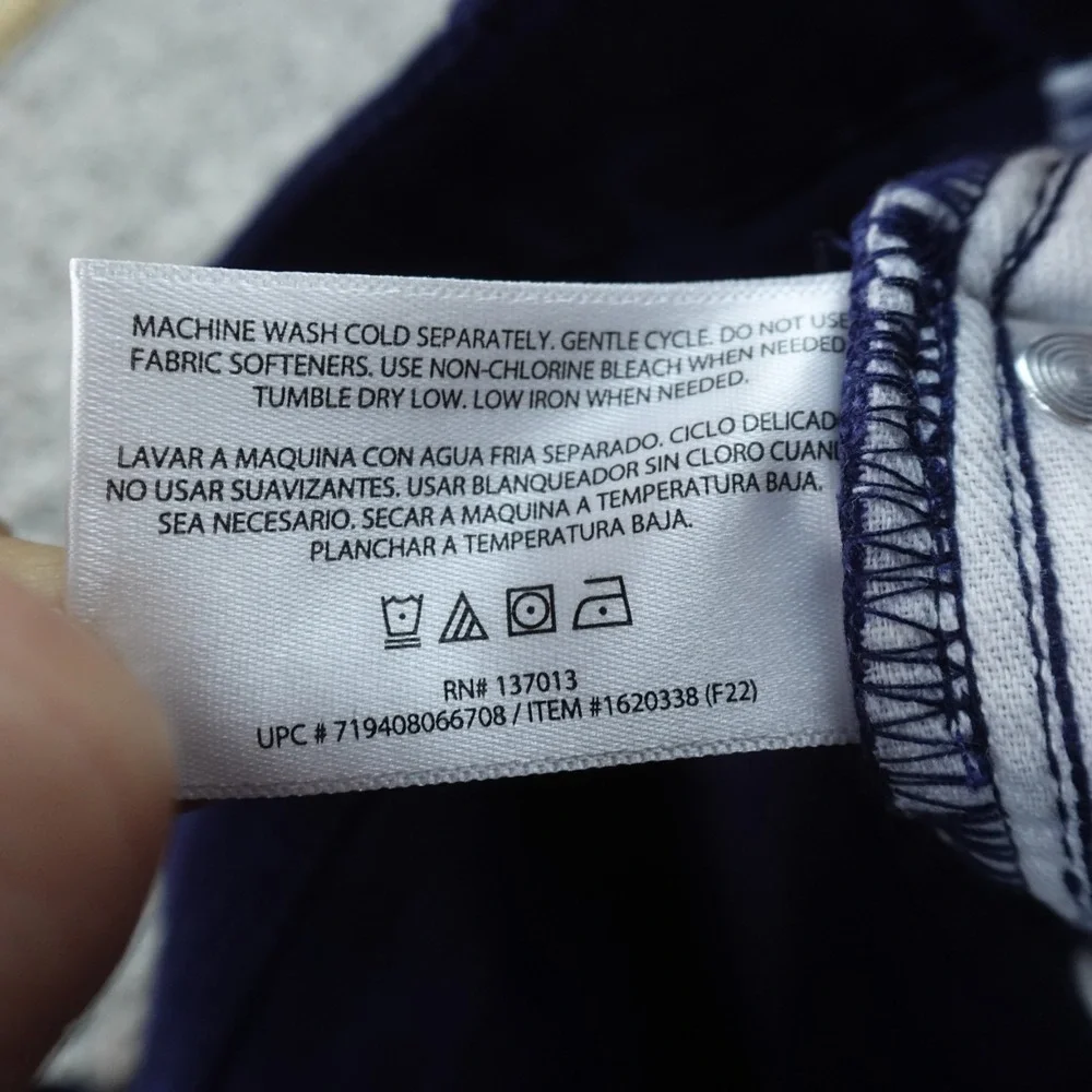 NEW Banana Republic Jeans Mens 38X30 Blue Five Pocket Pants Straight Stretch
